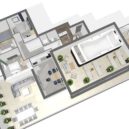 Skyline Rooftop Swim * مونبيلييه